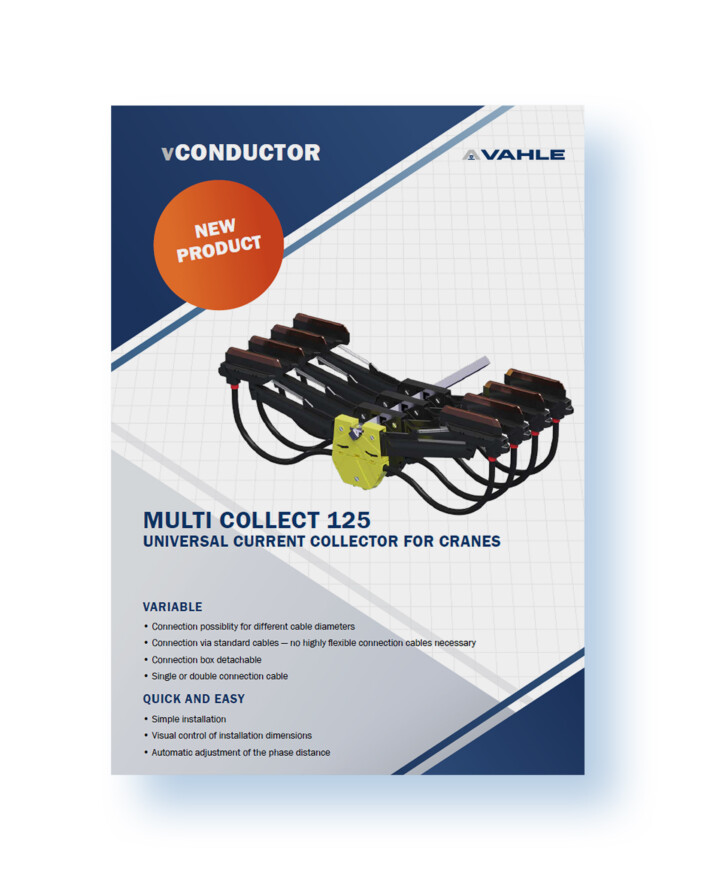 Брошюра Токосъемник двойной MULTI COLLECT 125 VAHLE